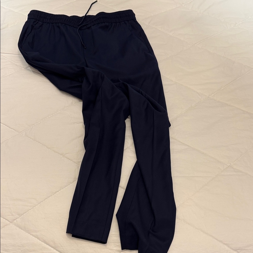 Perry Ellis Men's Navy Joggers